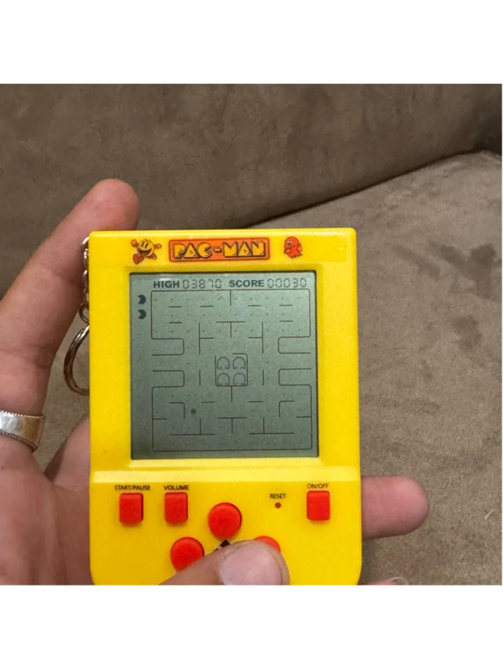Fizz Creations Pac-Man Handheld Console Tested / Working